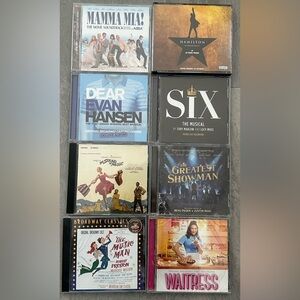 Broadway CD bundle, excellent condition, 2 still in plastic!